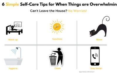6 Simple Self-Care Tips for When Things are Overwhelming.
