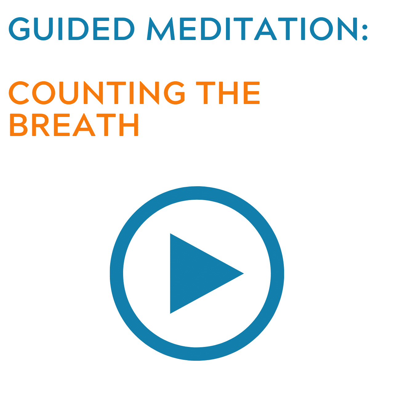 Guided Meditation Counting the Breath